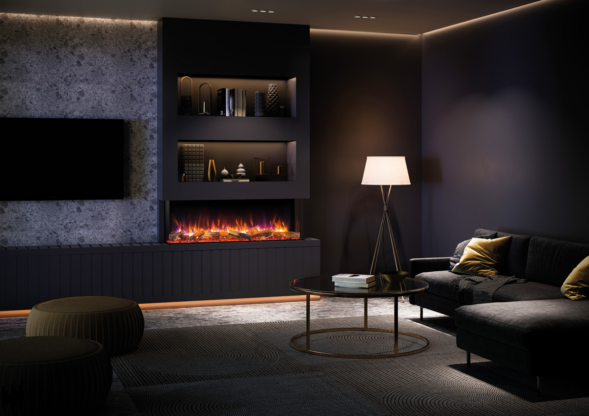 Fireplace TV Wall Regency Skope E150